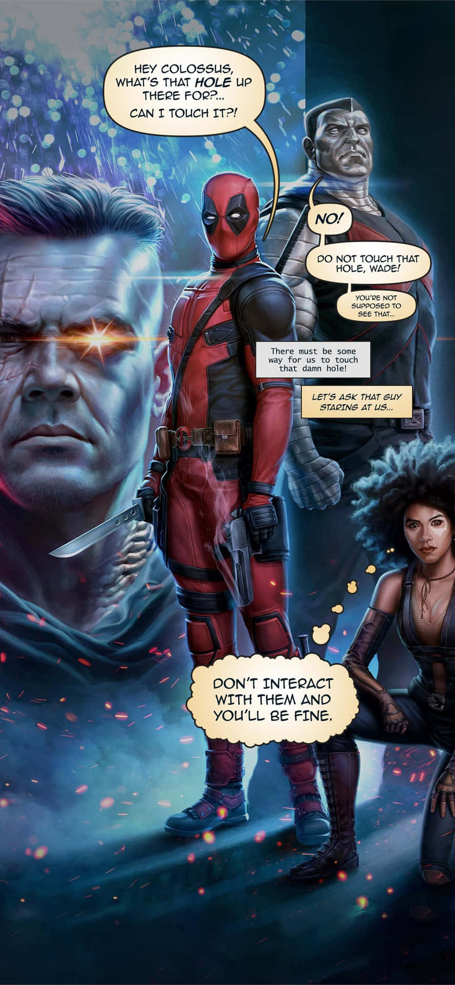 Deadpooldie Avengers Wallpaper