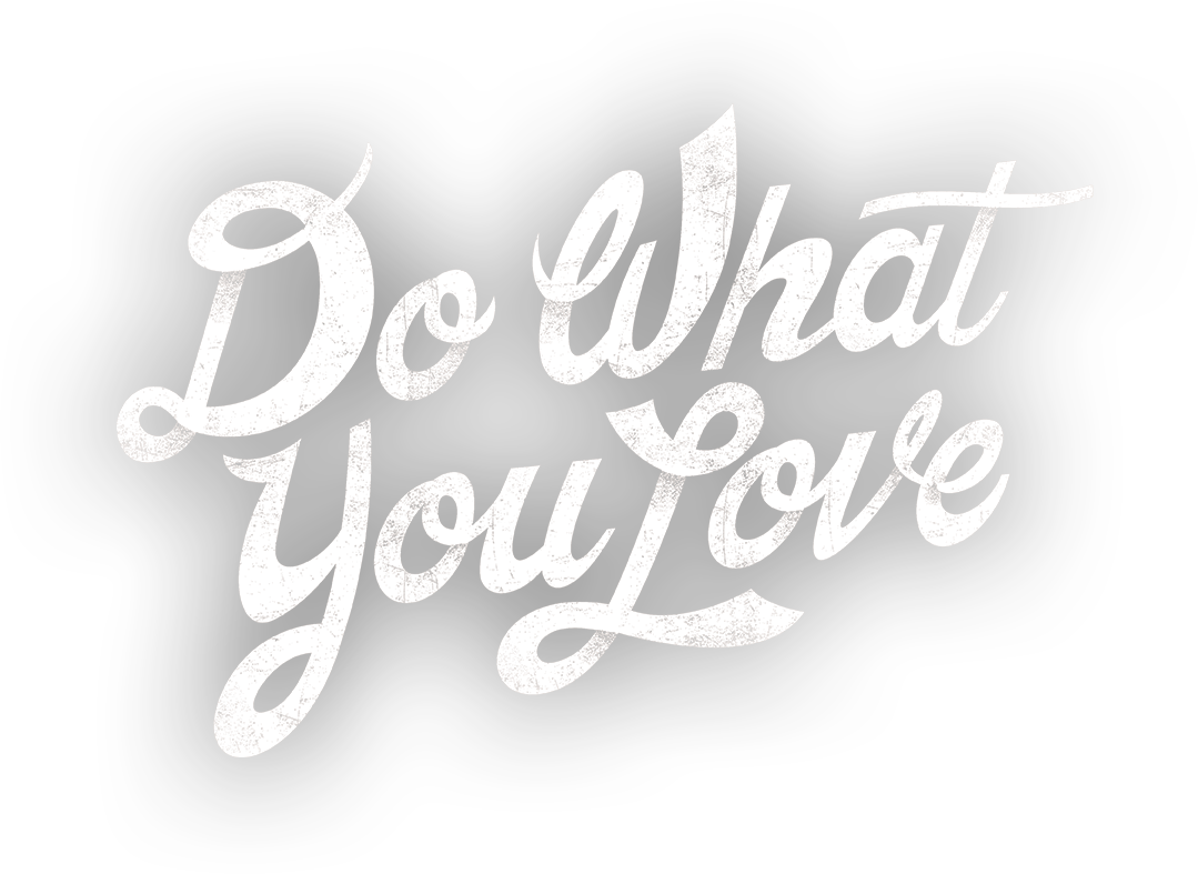 Do What You Love Inspirational Quote PNG