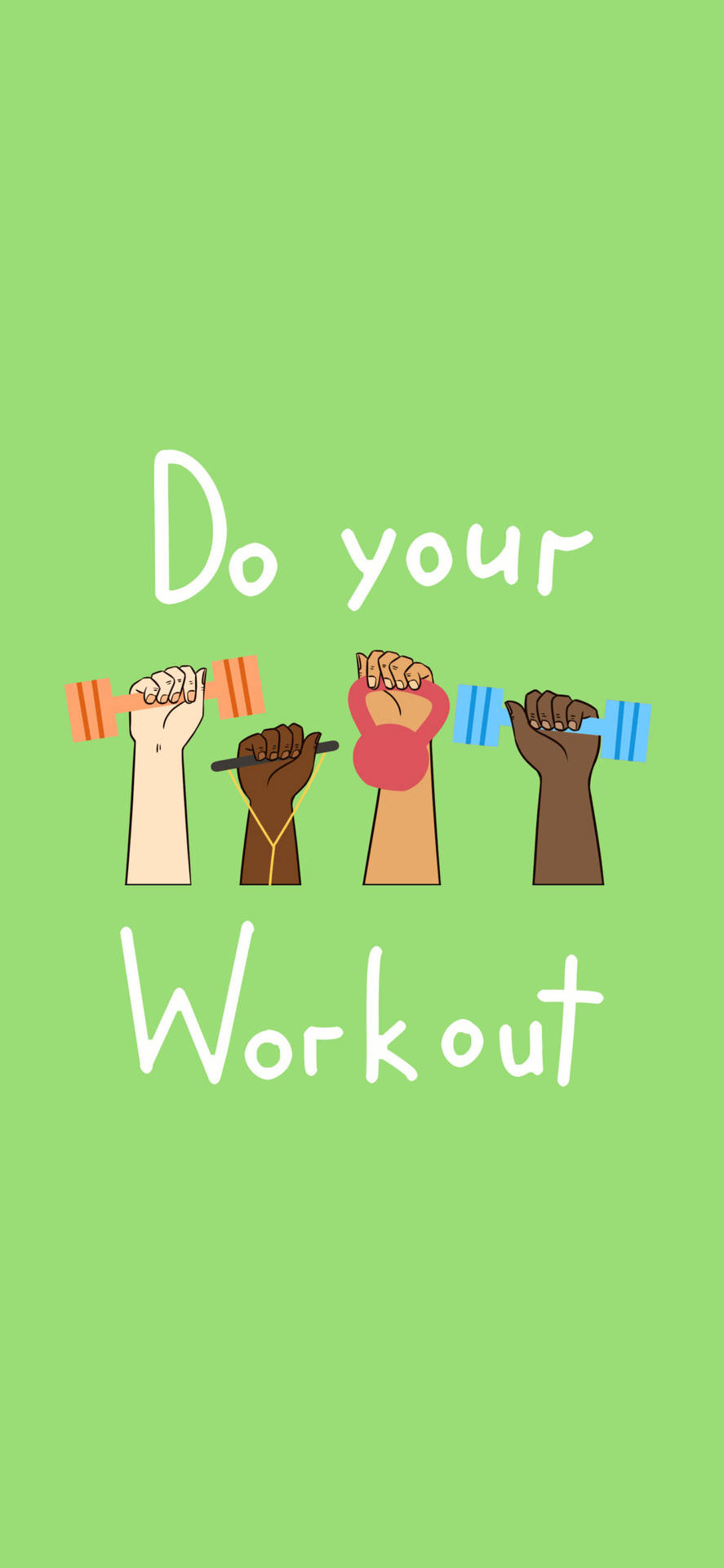 Do Your Workout Exercise Wallpaper