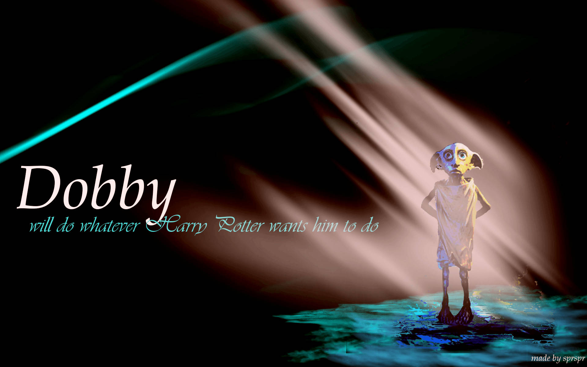 Dobby Love Harry Potter Fanart Sfondo