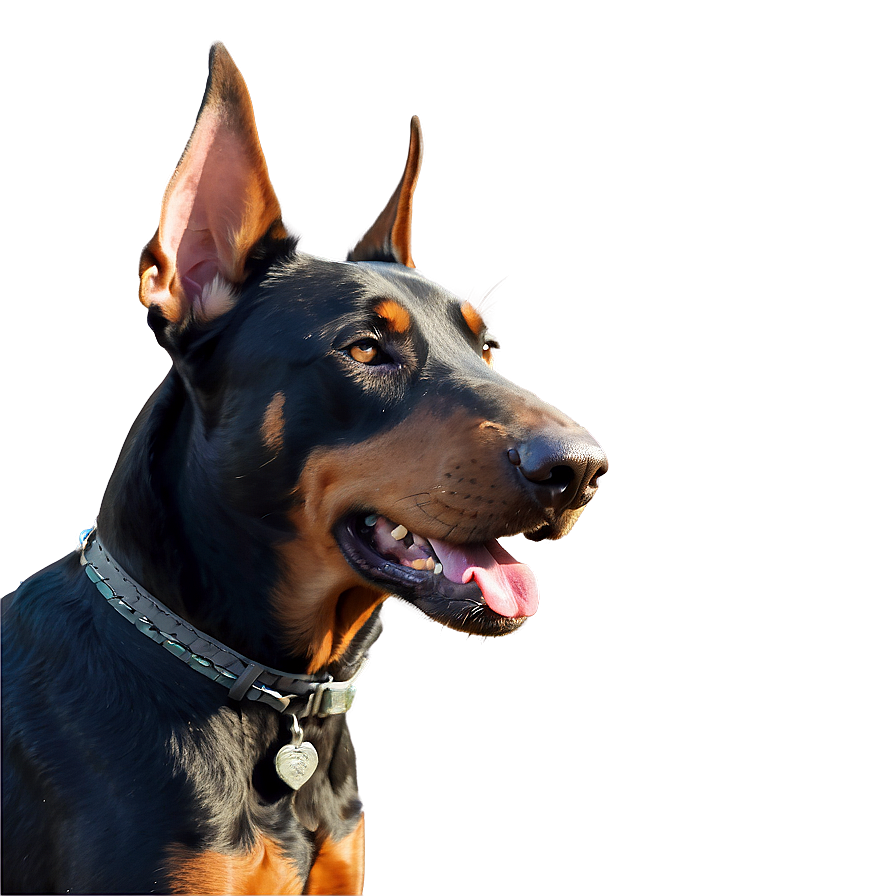 Download Doberman On Guard Png 06252024 | Wallpapers.com