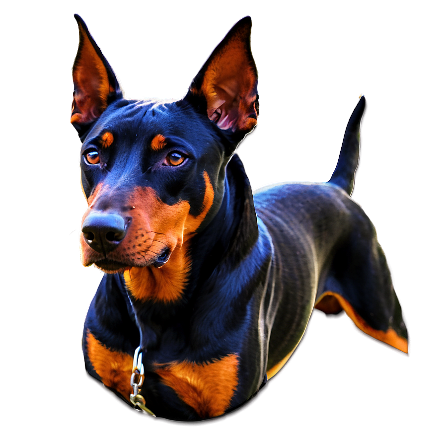 Download Doberman Pinscher Png Yuf | Wallpapers.com