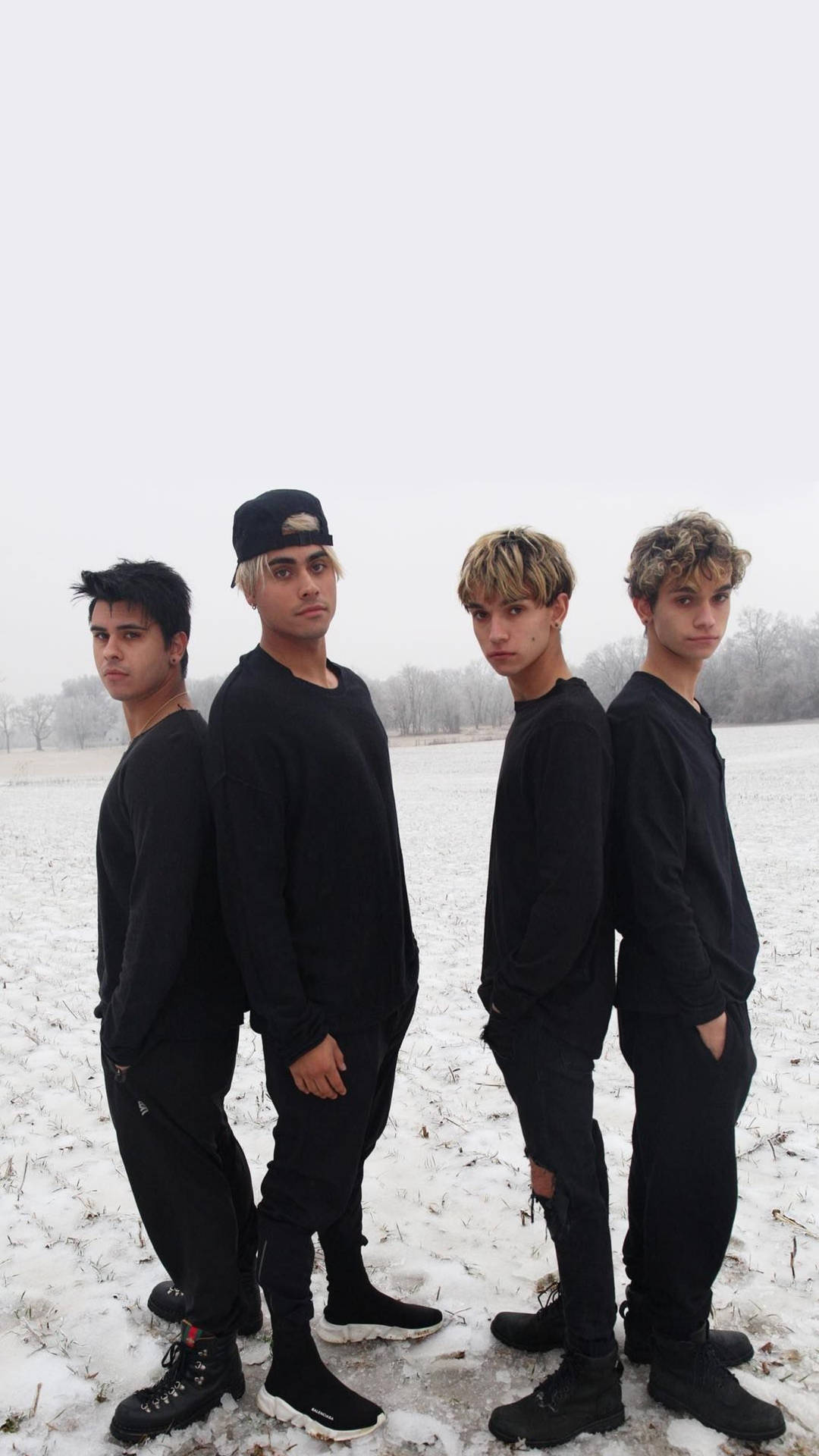 Dobre Brothers In Snow Wallpaper