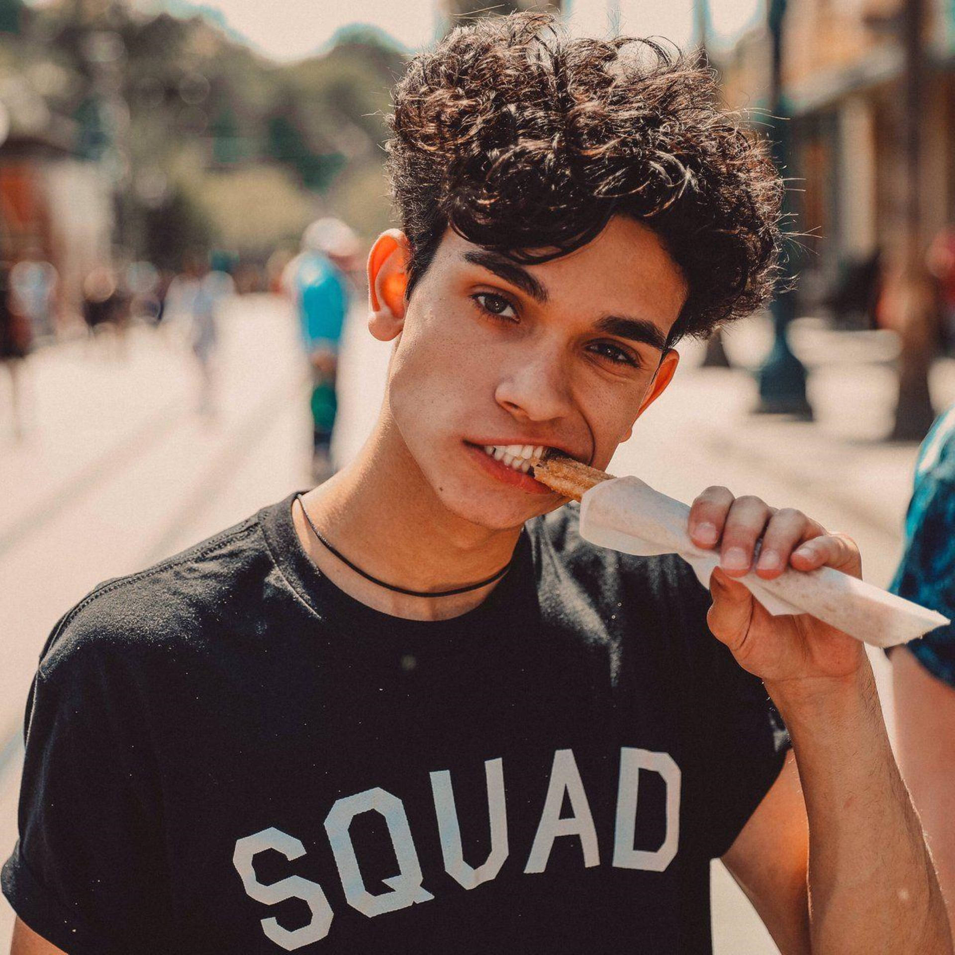 Dobre Brothers Marcus Eating Churros Wallpaper