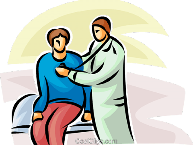 Doctor Checking Patient Clipart PNG