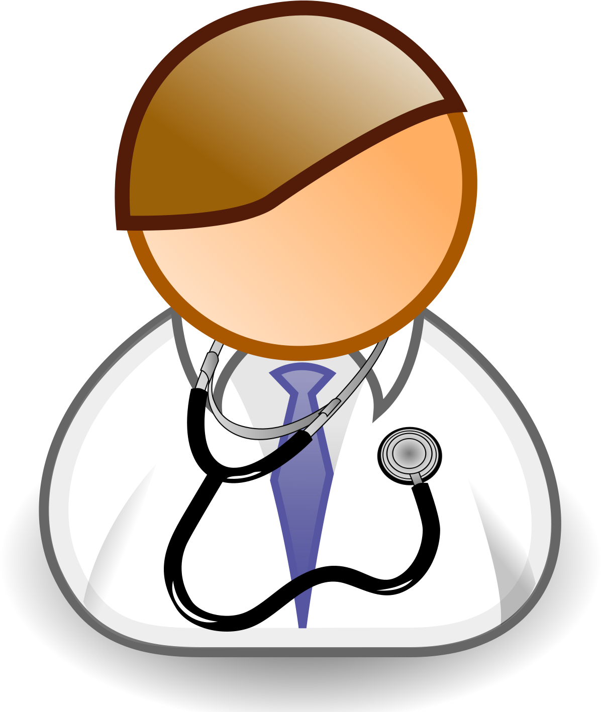 Doctor Clipartwith Stethoscope PNG