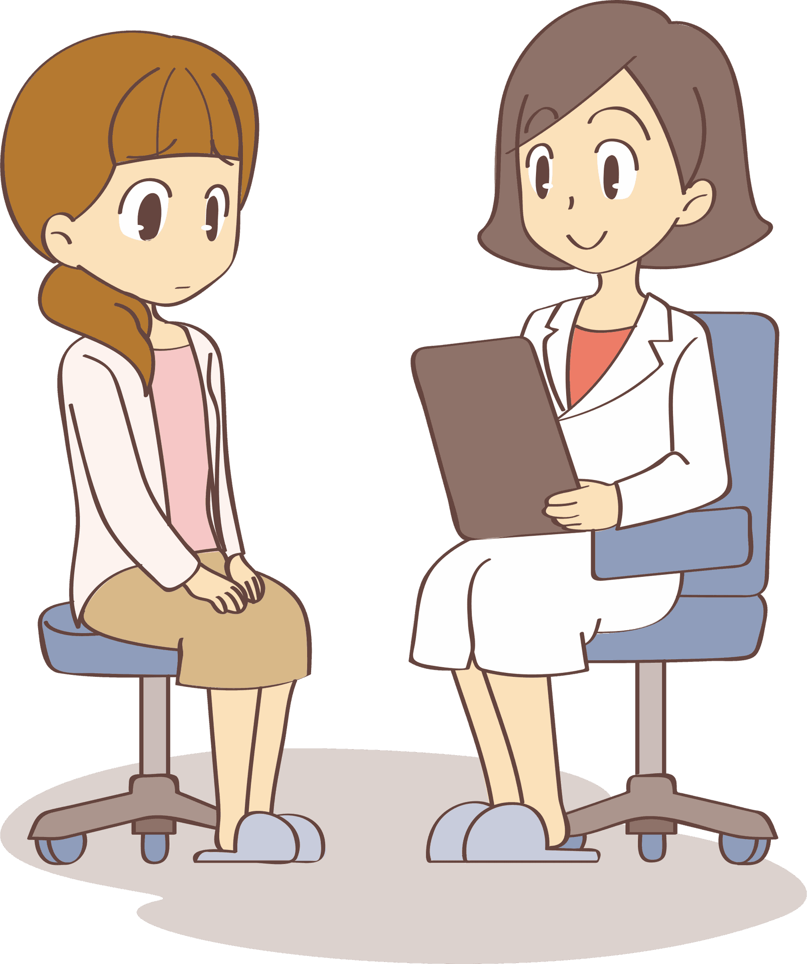 Doctor Consultation Cartoon PNG