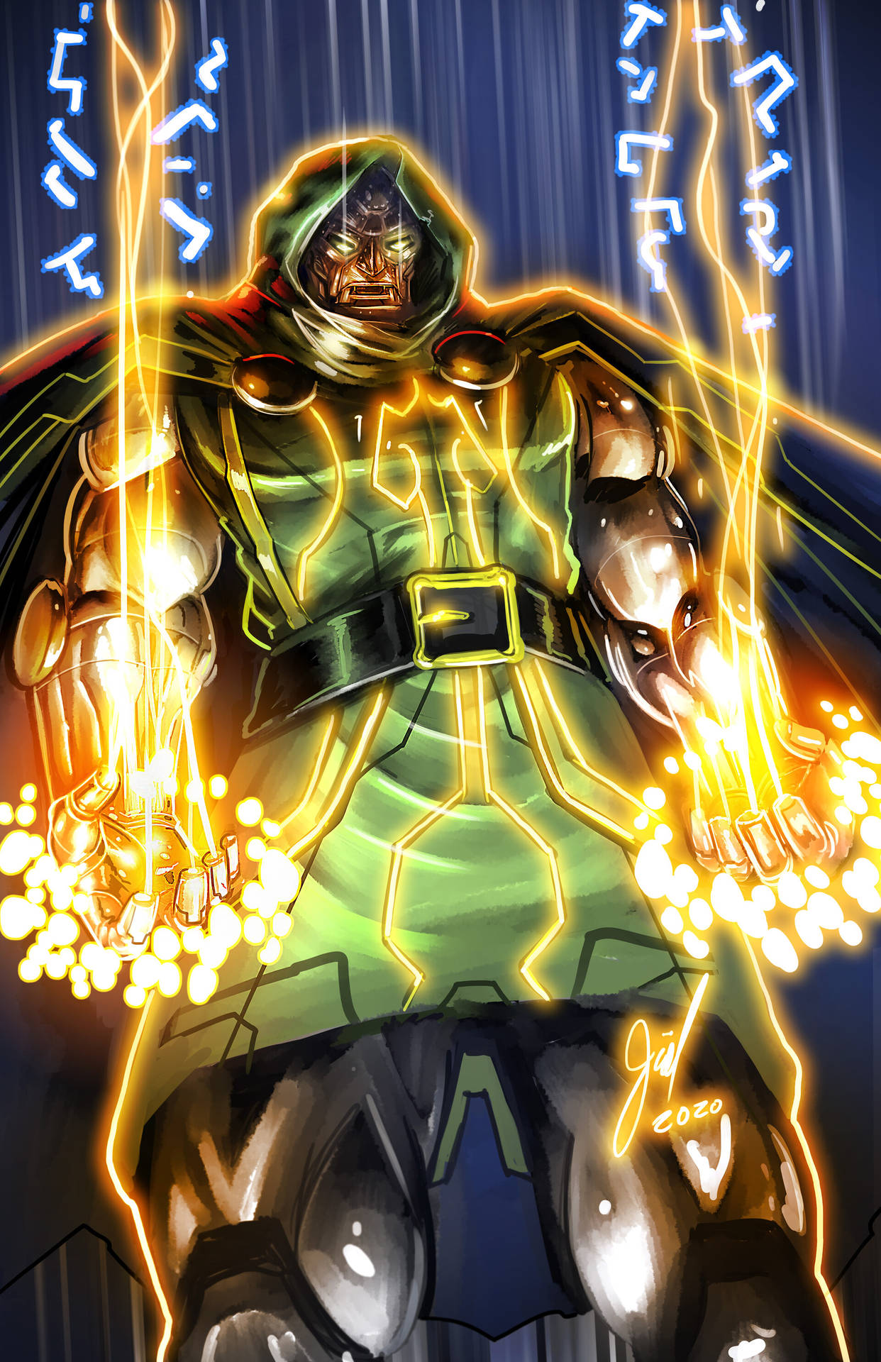 Doctor Doom Gauntlet Lasers