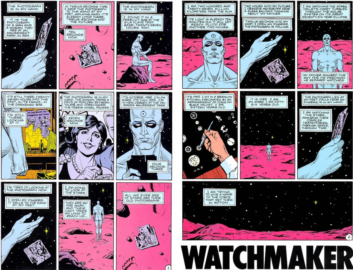 Uhrmacher Von Doktor Manhattan Comics Wallpaper