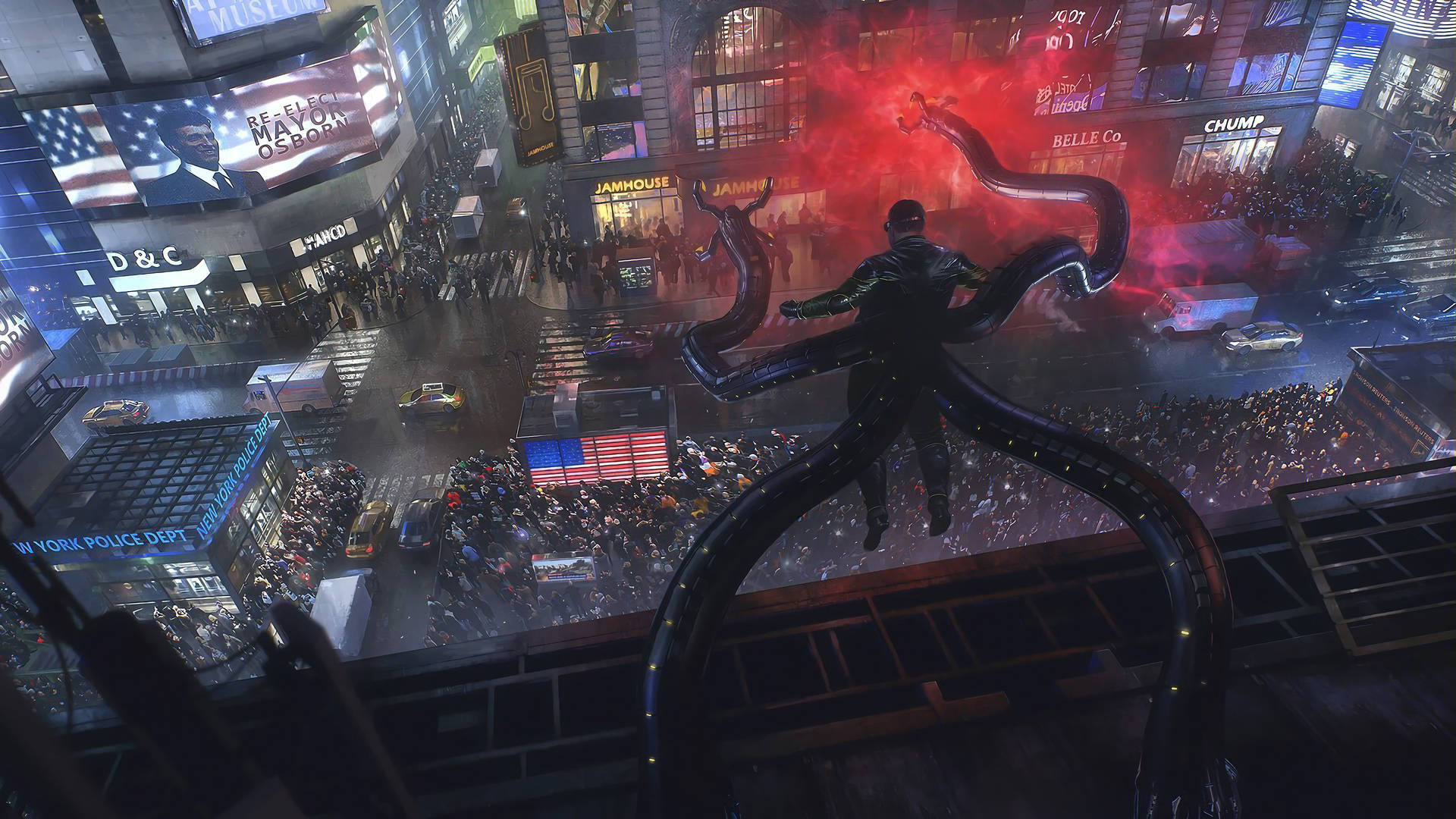 Download Doctor Octopus Game Teaser Wallpaper