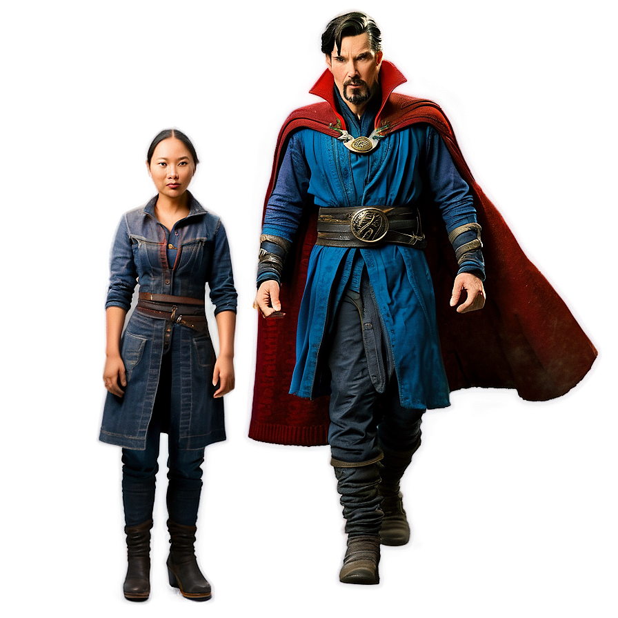 Download Doctor Strange And Wong Png 58 | Wallpapers.com