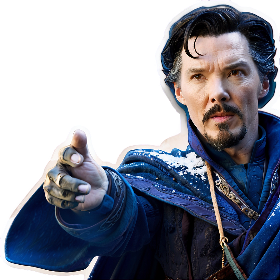 Doctor Strange In The Snow Png Blo98 PNG