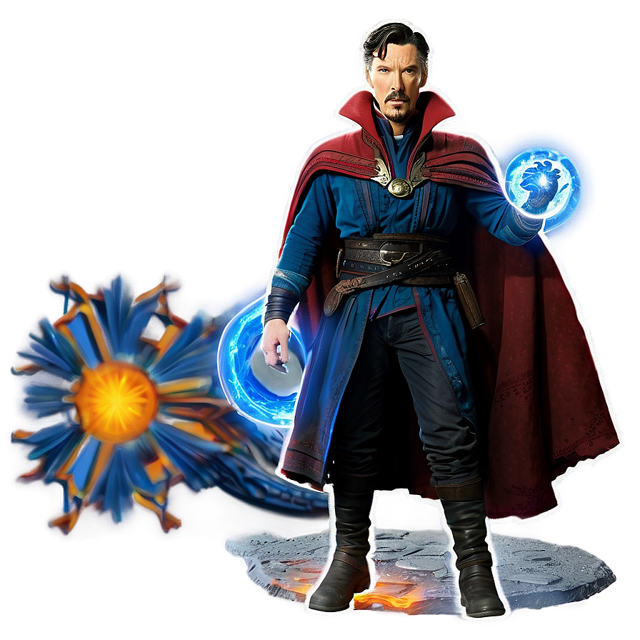 Doctor Strange In The Snow Png Ogo PNG