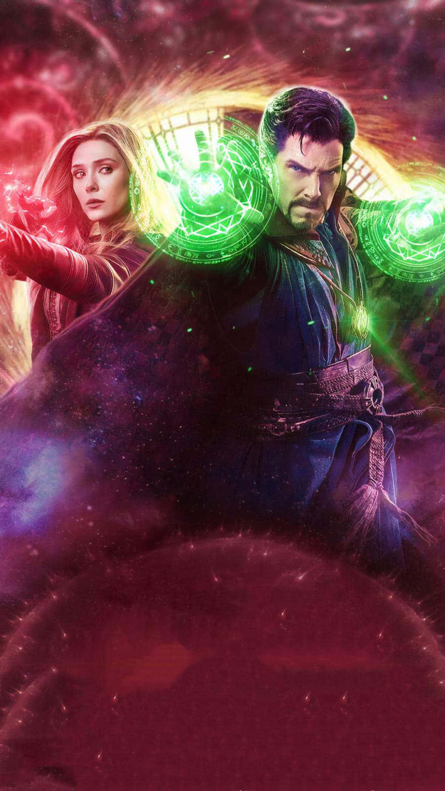 Oplev den filmiske magi fra Doctor Strange med din iPhone. Wallpaper