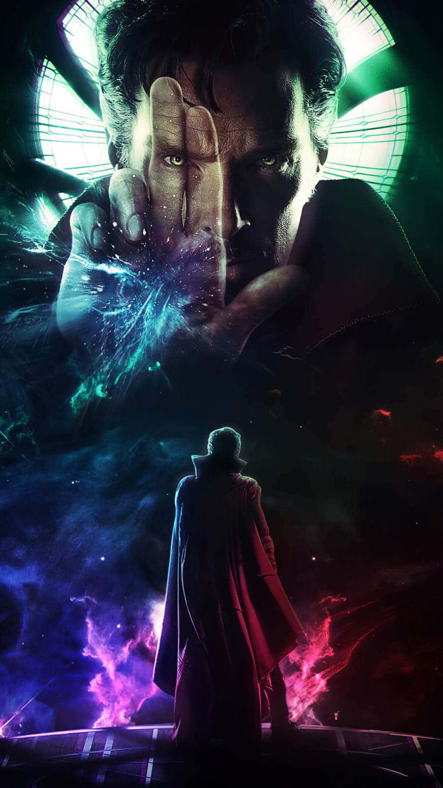 Defy the Odds with the Doctor Strange Iphone Wallpaper