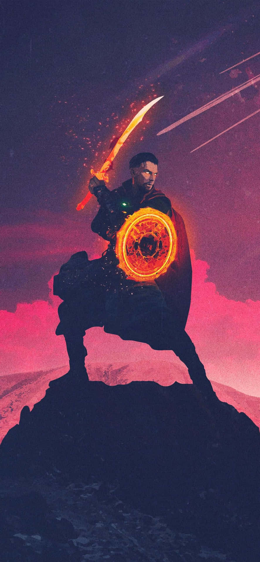 Unlock the Mystic Arts with the new Doctor Strange Iphone Wallpaper