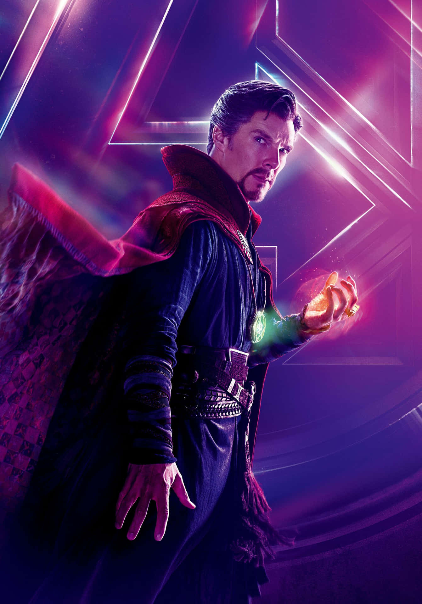 ____ Doctor Strange delves into the dark corners of the Multiverse in pursuit of a mystery in Marvel's upcoming film, Multiverse Of Madness. Wallpaper