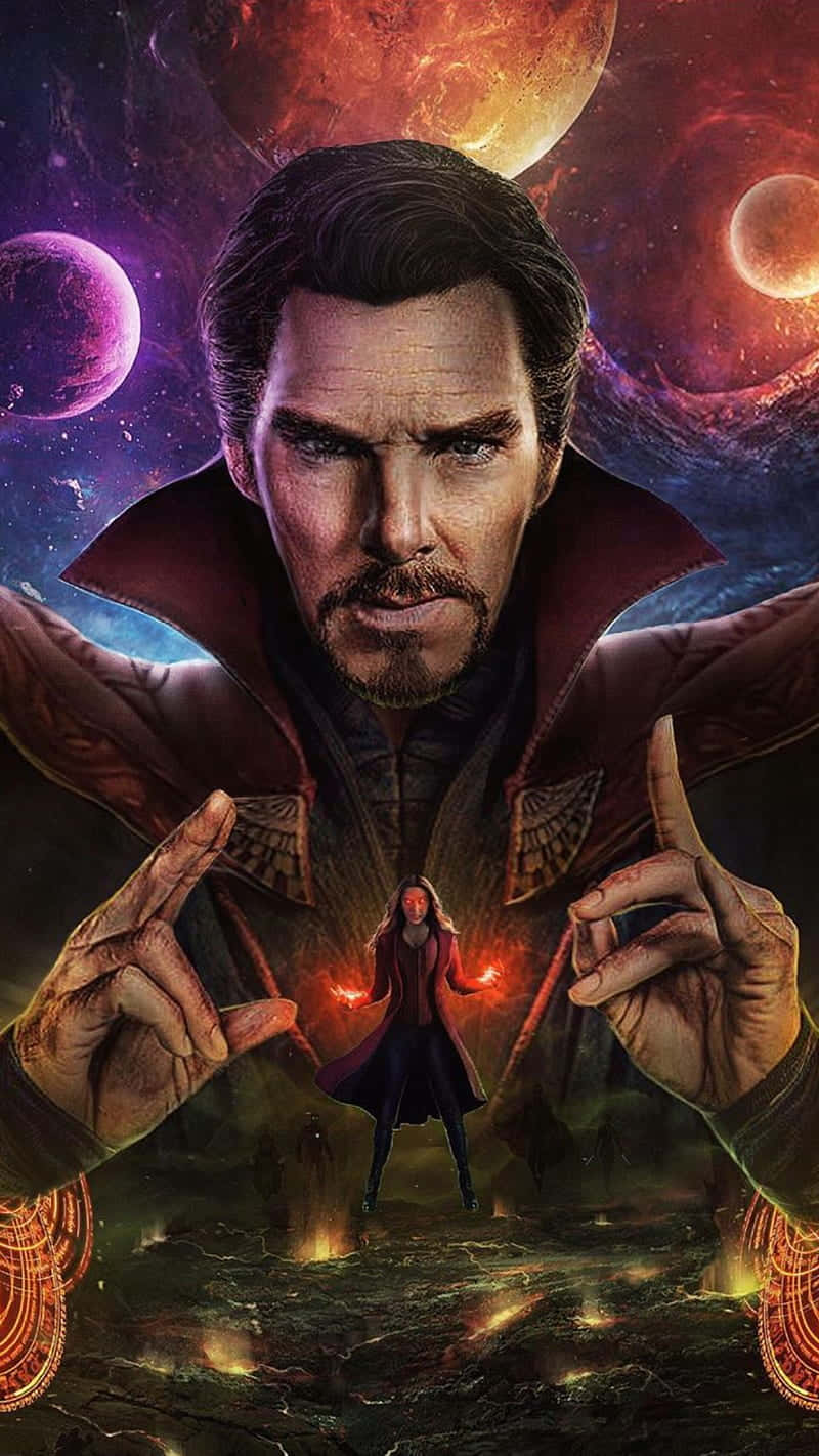 Doctor Strange Prepares for the Multiverse of Madness Wallpaper