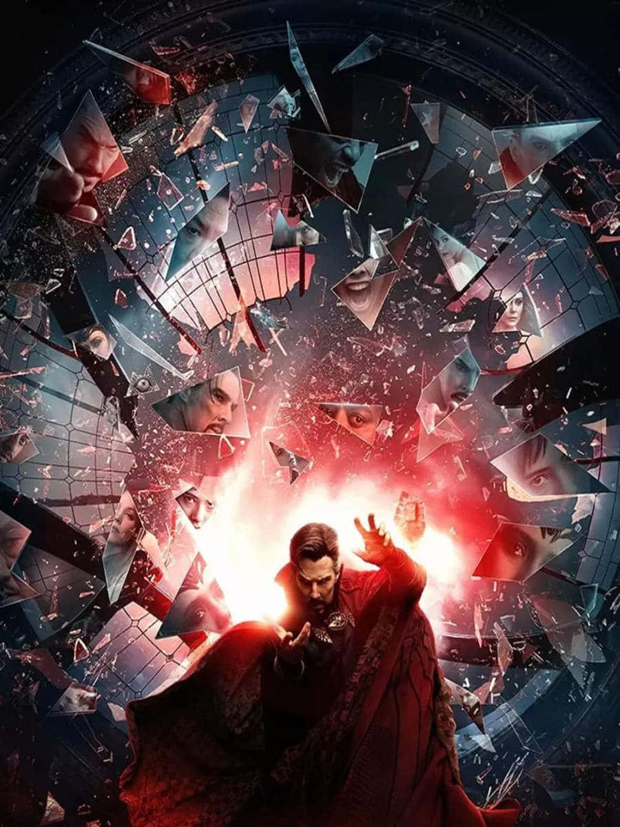 1. Doctor Strange i Multiverset af Vanvid Wallpaper