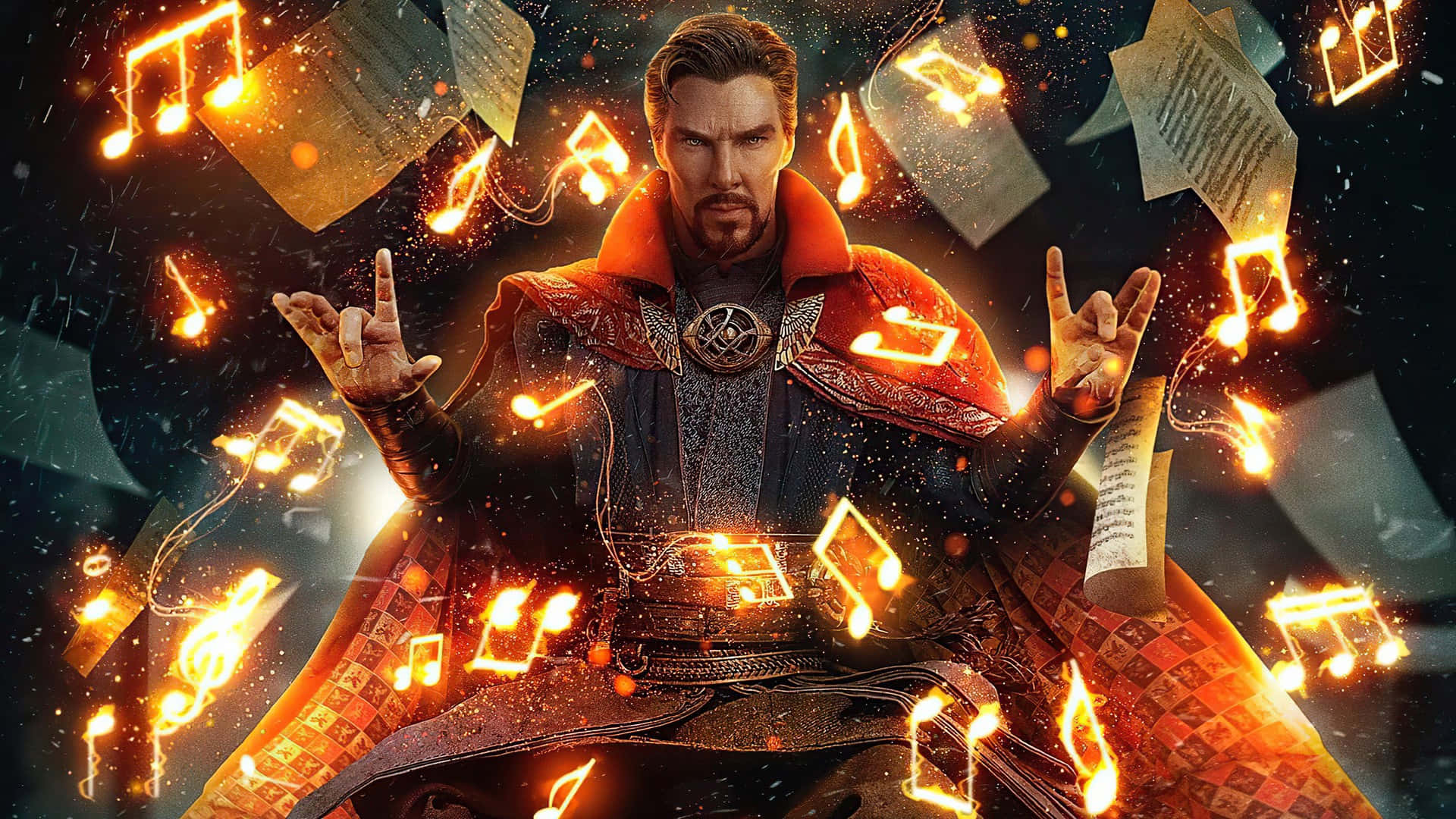 Experience the Marvel magic with Doctor Strange: Multiverse of Madness Wallpaper