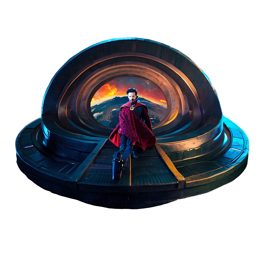 Doctor Strange Using Time Loop Png Ixb PNG