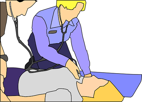 Doctor Using Stethoscopeon Patient PNG