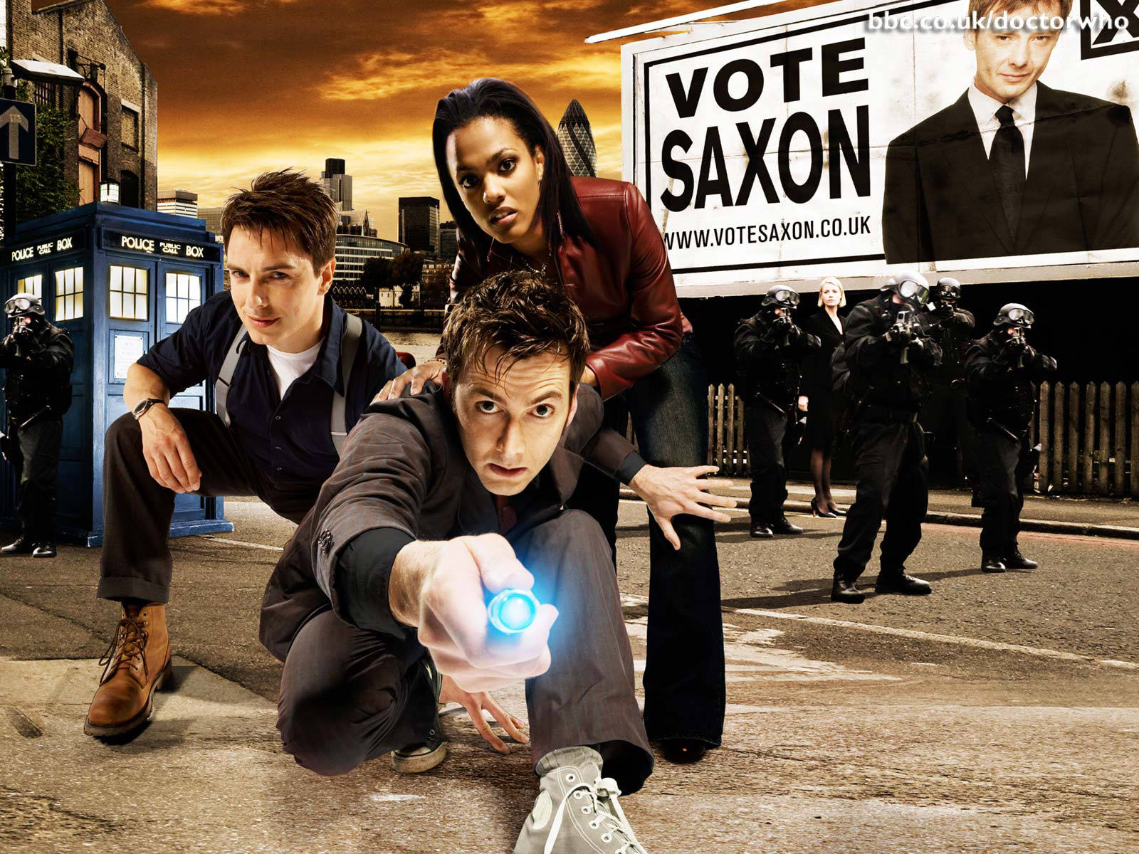Doctor Who Vote Saxon Adventure Wallpaper