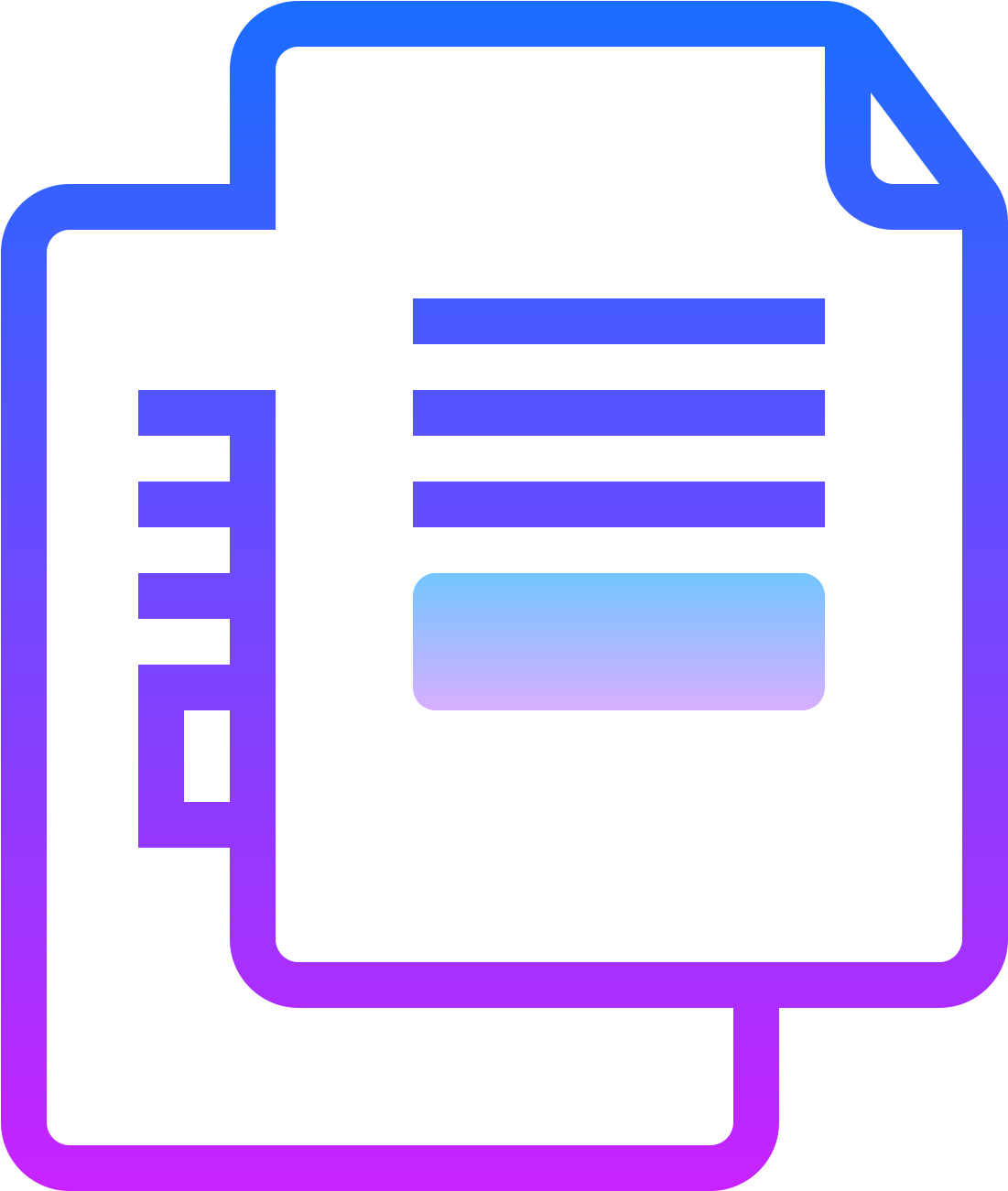 Document Icon Design PNG