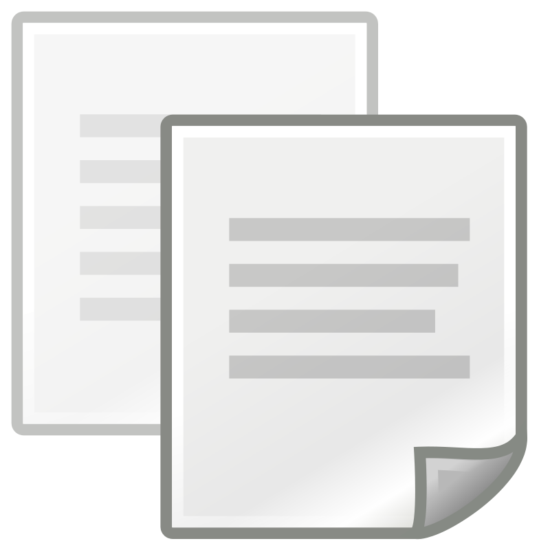 Document Icon Vector PNG