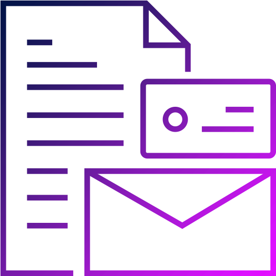 Documentand Mail Icons PNG