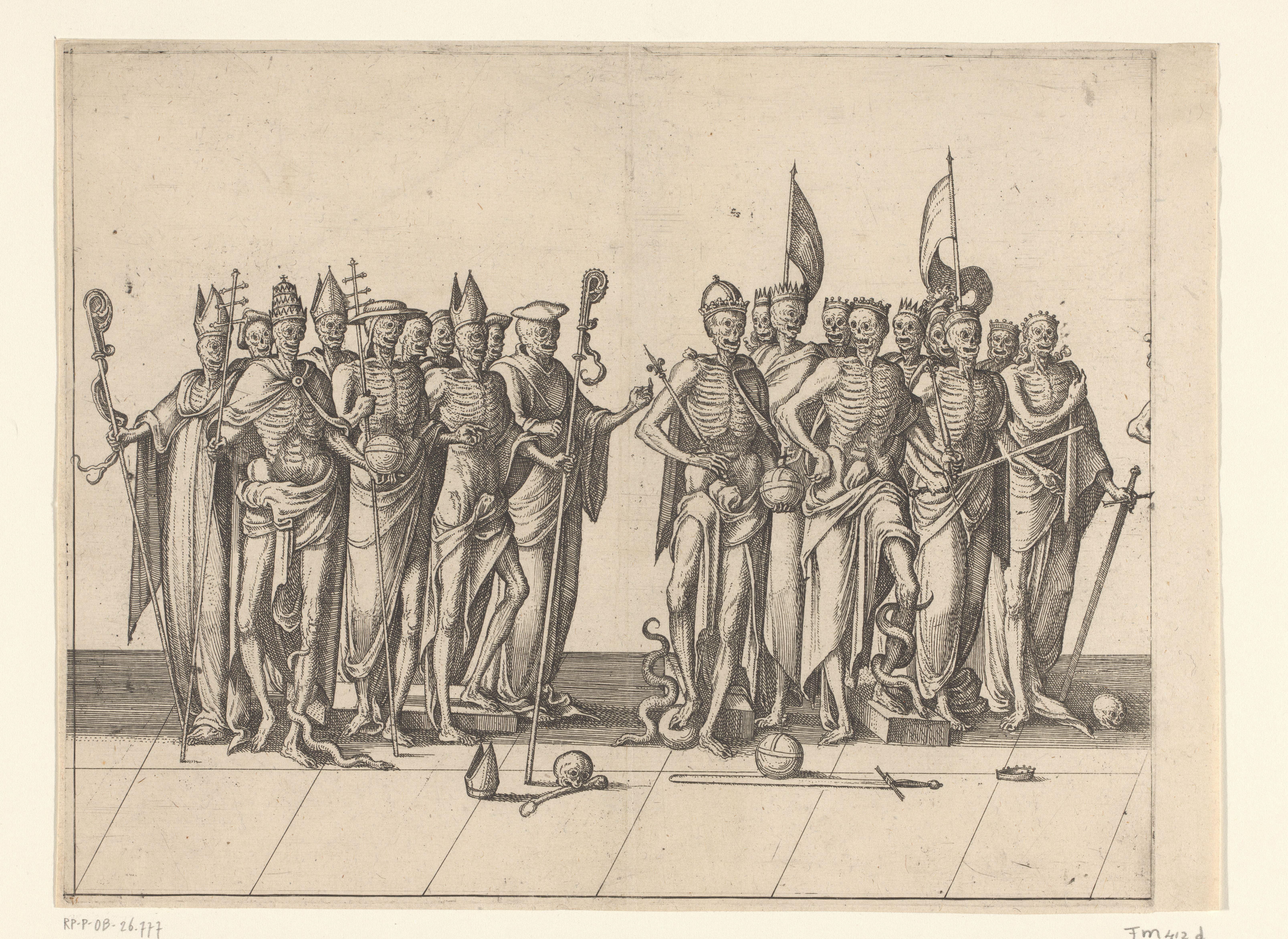 Dodenprocessie Wallpaper
