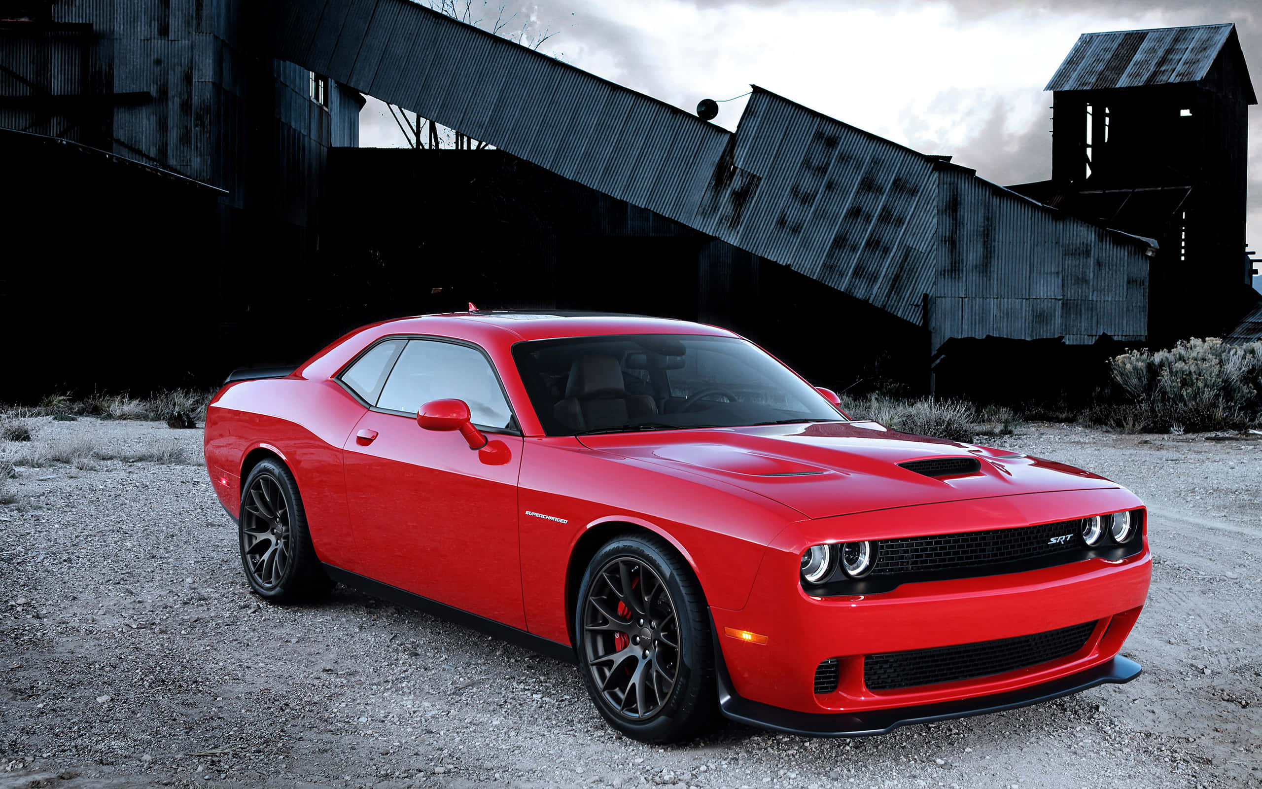 The Iconic Dodge Challenger In 4k Wallpaper
