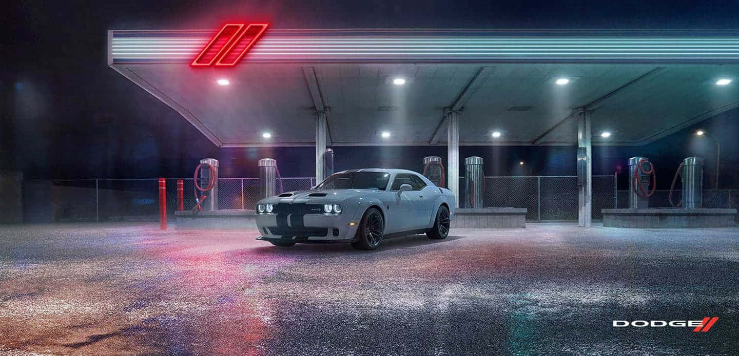 Dodge Challenger Srt - Ad - Ad Wallpaper