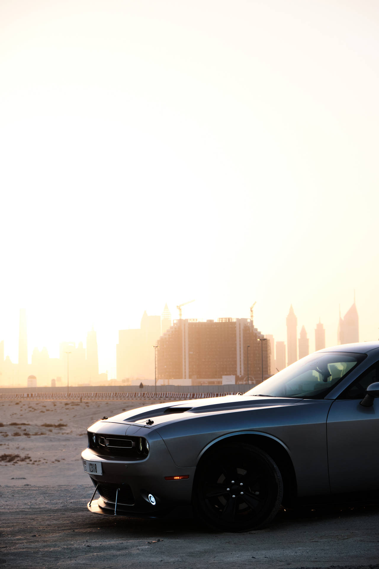 Dodge Challenger By The Sunlight Wallpaper
