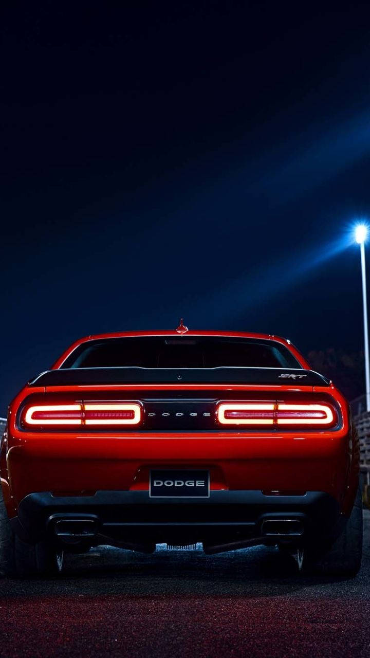 Dodge Challenger Rear End Wallpaper