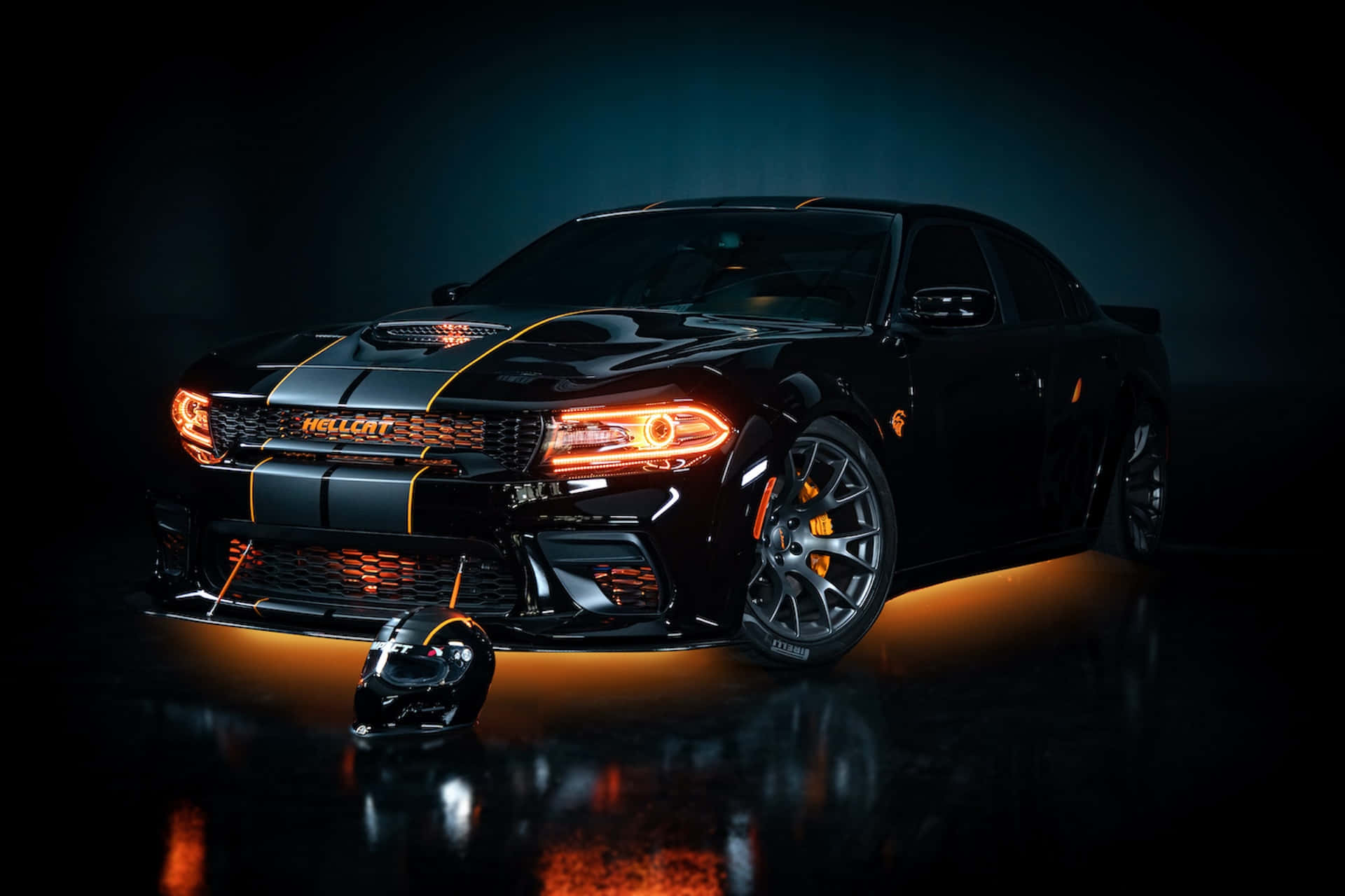 Dodge Charger Hellcat Dark Showcase Wallpaper