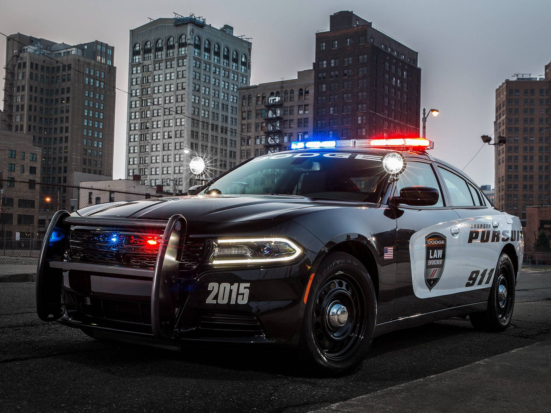 Dodge Charger Police Car Wallpaper