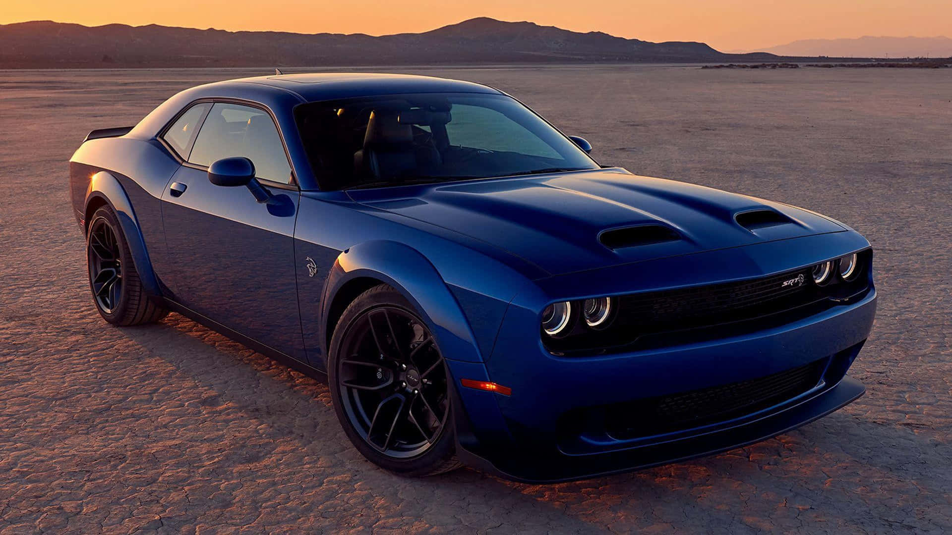 "Dominate the streets with the Dodge Hellcat" Wallpaper
