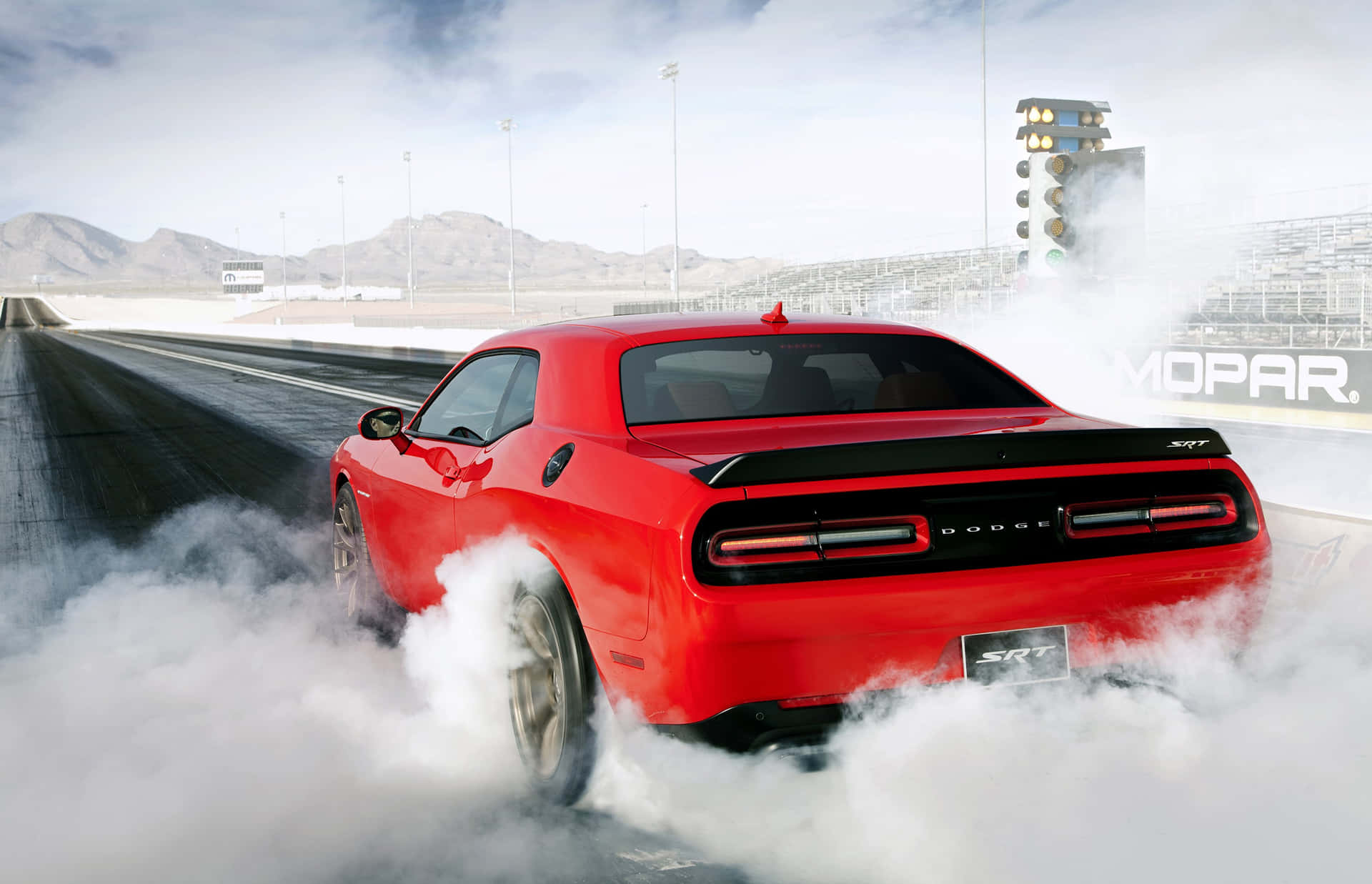 Power and Performance - The Dodge Hellcat Wallpaper
