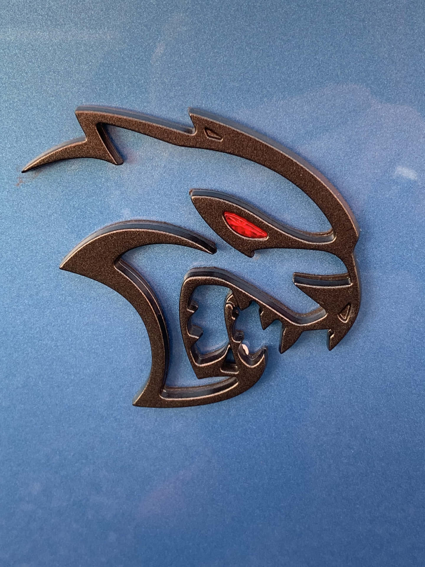 Dodge Hellcat Redeye Emblem Wallpaper