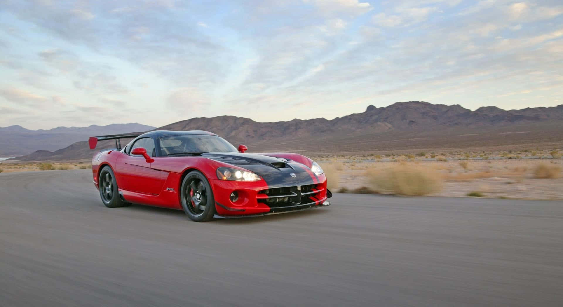 Luxury rides in style with the Dodge Viper Wallpaper