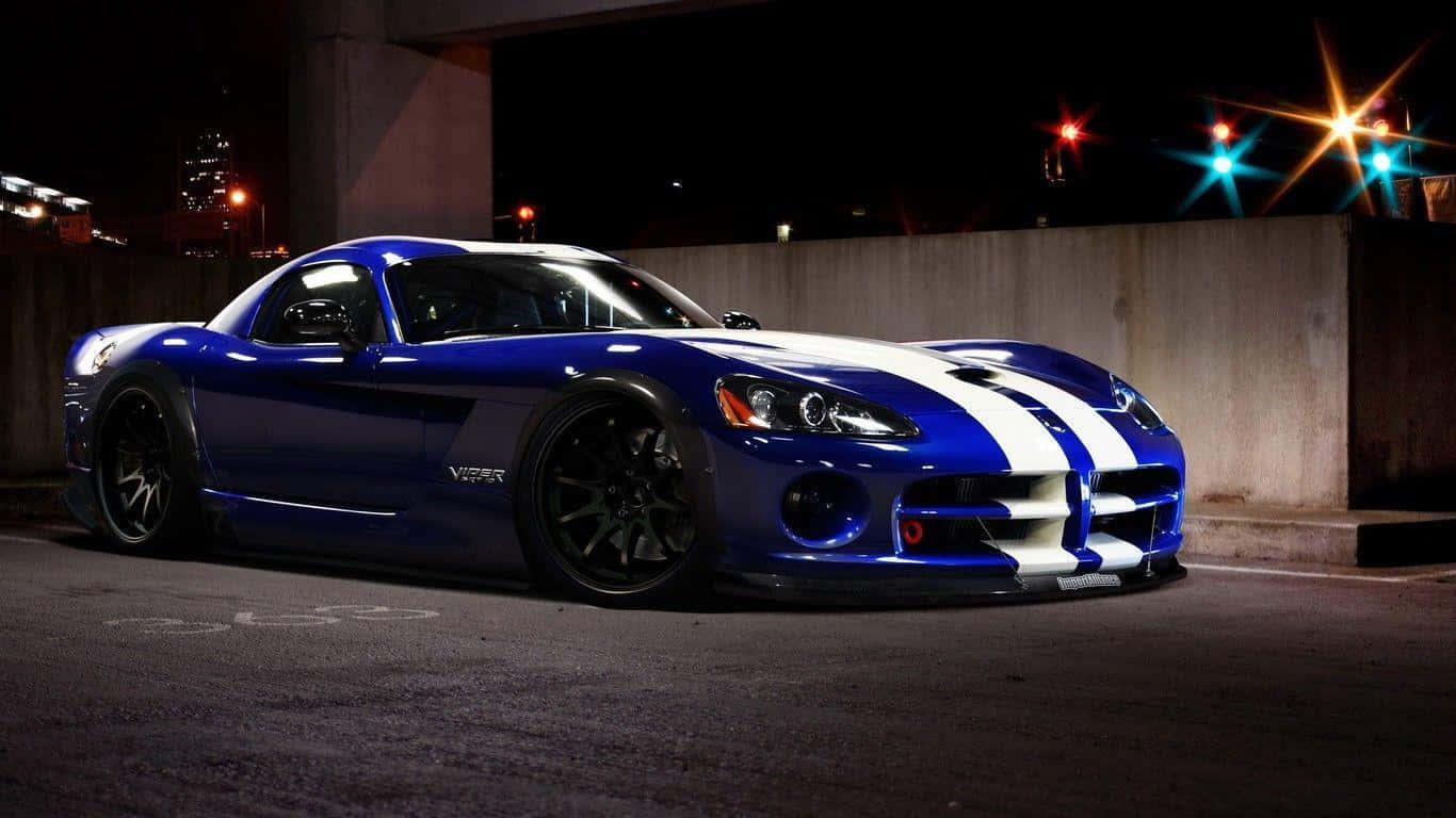 Breathtaking Speed in Style - Dodge Viper Wallpaper