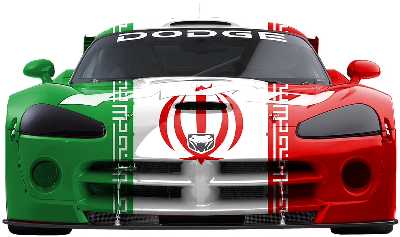 Dodge Viper Racing Livery PNG
