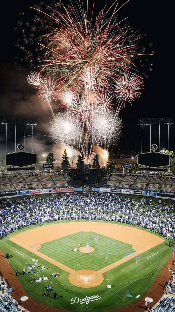 Dodgers Baseball Stadium Iphone Wallpaper