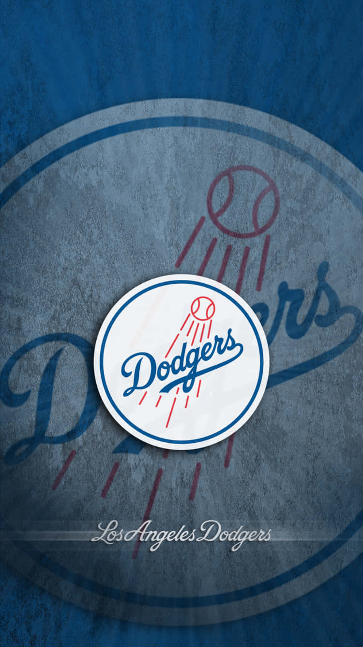 Zeigensie Ihre Unterstützung Für Die Dodgers Mit Diesem Einzigartigen Iphone-hintergrundbild. Wallpaper