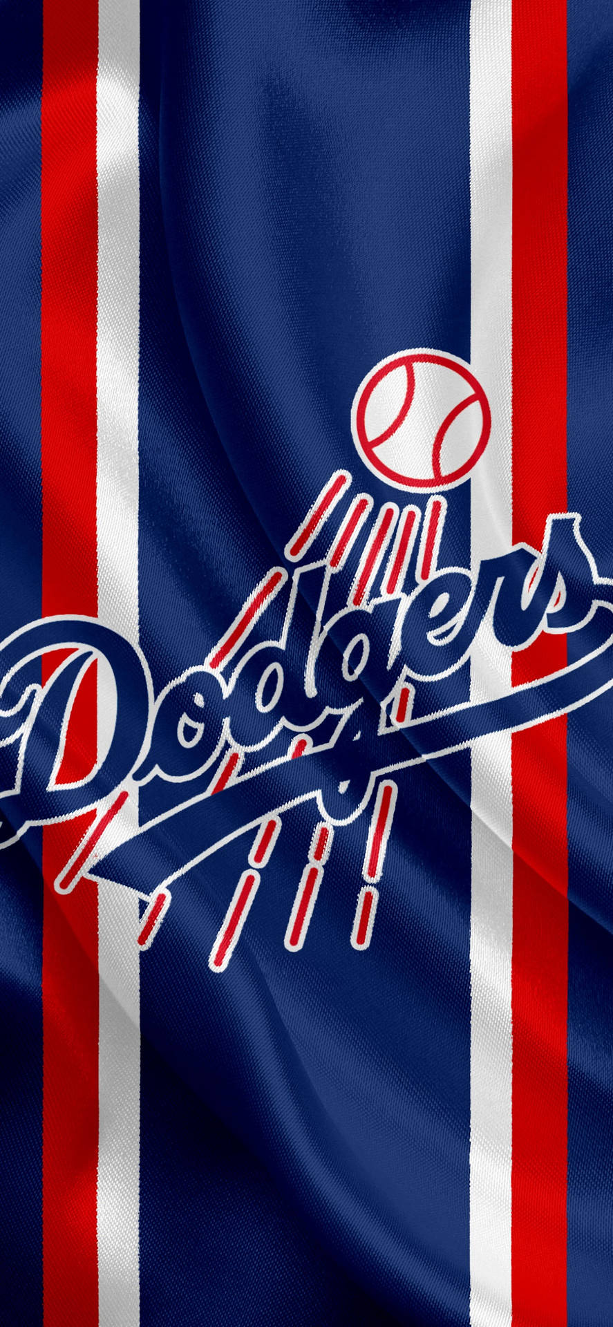 Dodgers Logo Upgraded Icon Star Wallpaper