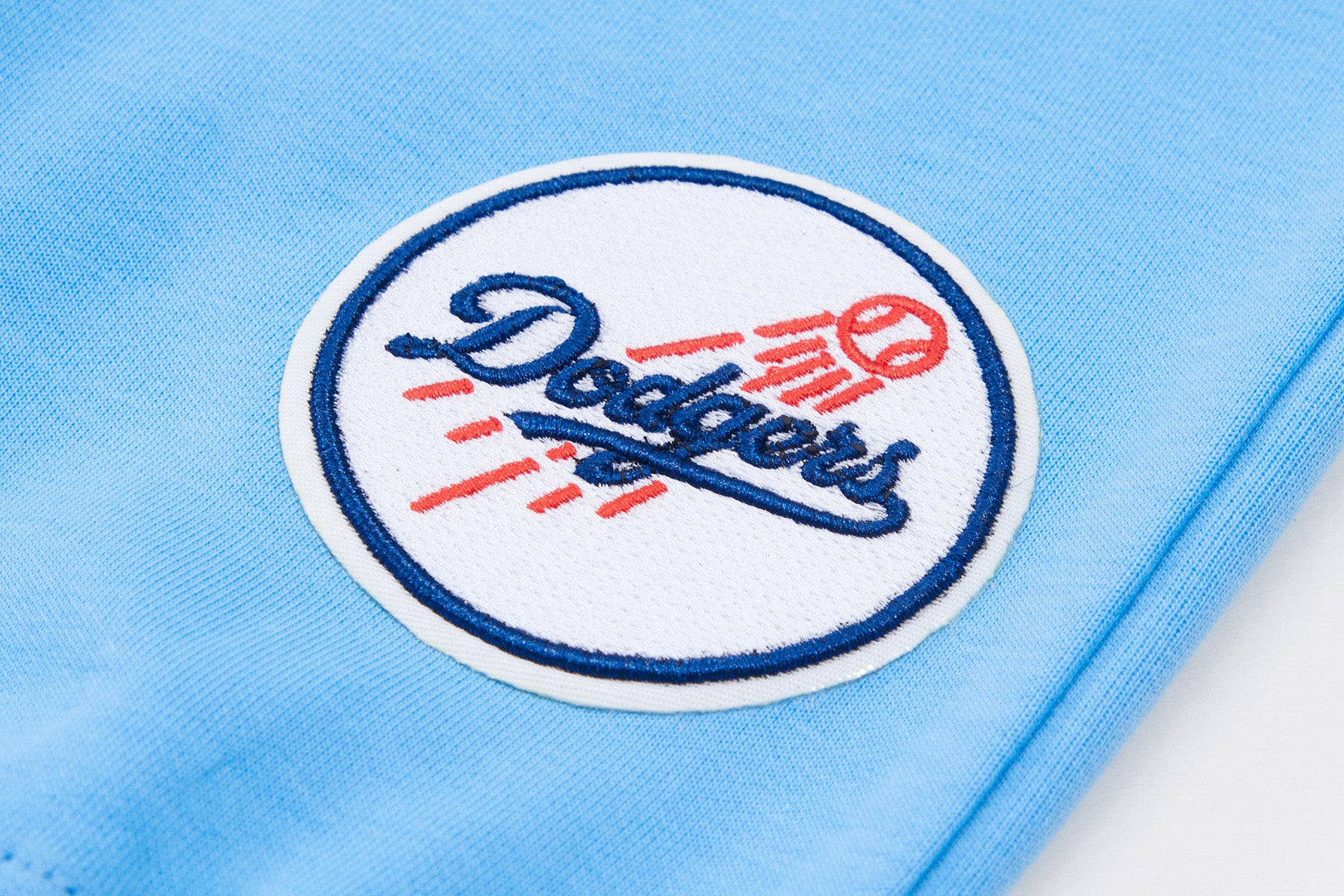 Embroidered Jersey Dodgers Logo Wallpaper