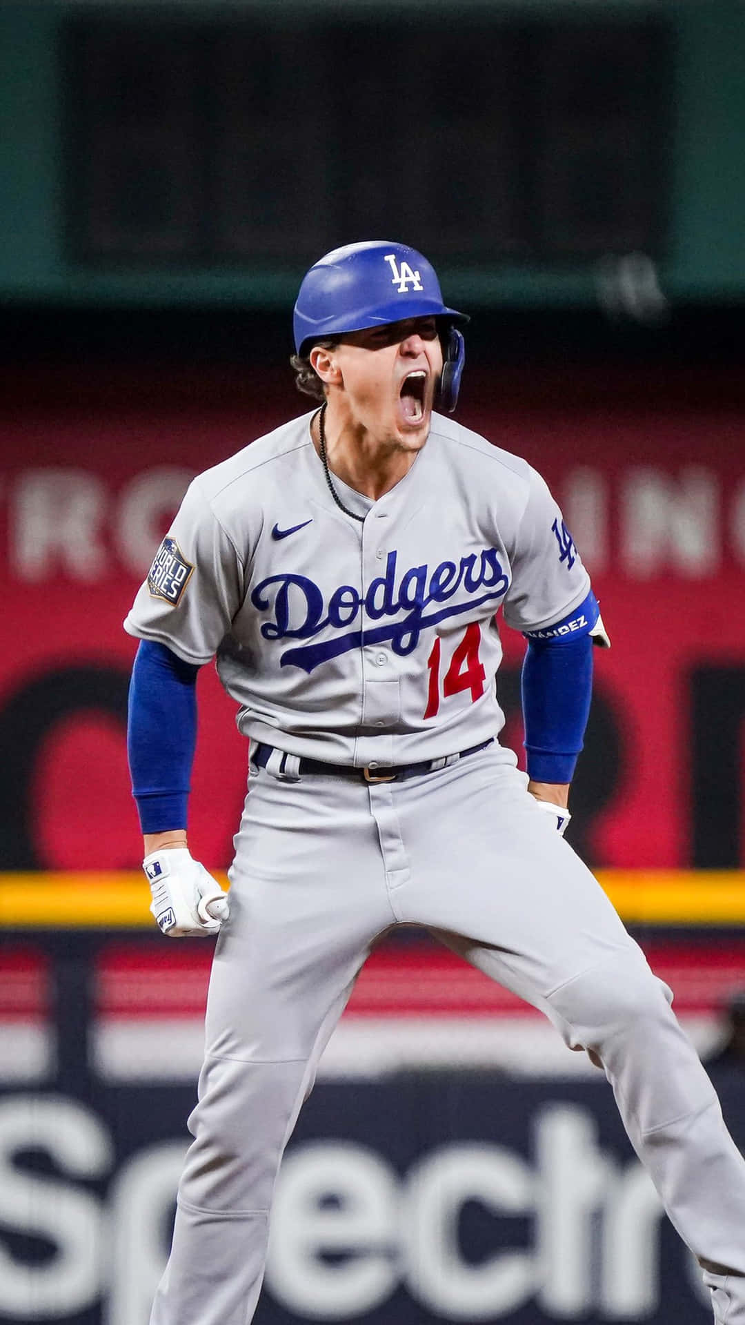 Dodgers Player Celebration Moment Wallpaper