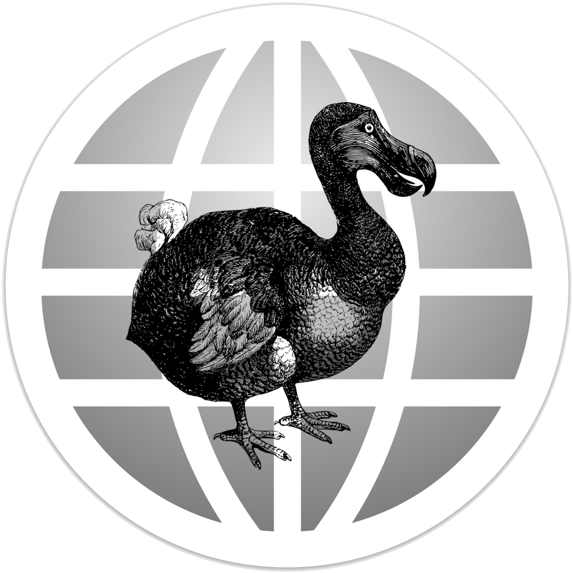 Dodo Bird Illustration Global Background PNG
