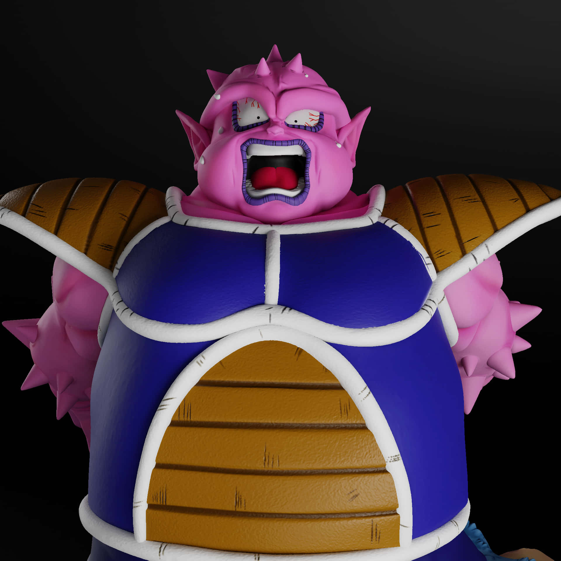 Dodoria, one of the strongest warriors of Frieza's army Wallpaper